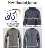 Ikaf Thobe (Jubba) Navy Hooded