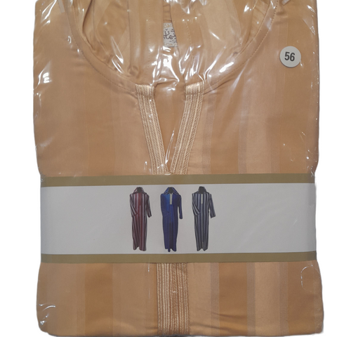 Moroccan Thin Hooded Beige