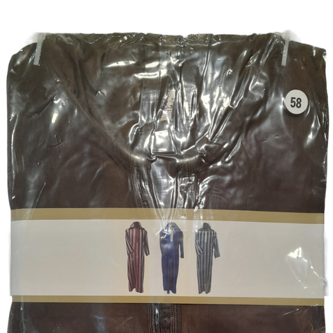 Moroccan Thin Hooded Dark Brown