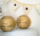 Hajj mubarak lanterns