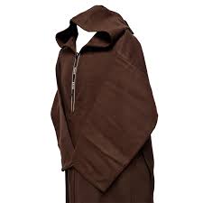 Winter Moroccan Thick Hooded Dark Brown