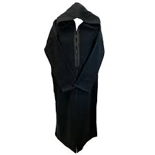 Winter Moroccan Thick Hooded Navy