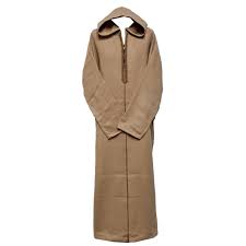 Winter Moroccan Thick Hooded Beige