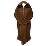 Winter Moroccan Thick Hooded Brown